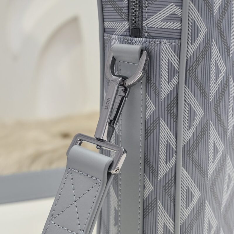 Replica Dior Zipped Briefcase White - premium 1:1 fake handbag model