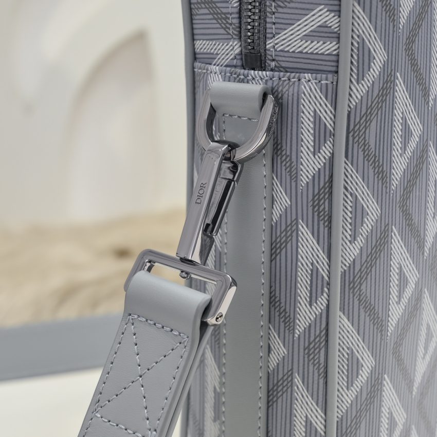 Replica Dior Zipped Briefcase White - premium 1:1 fake handbag model