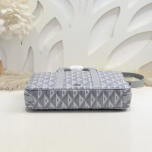 Replica Dior Zipped Briefcase White - premium 1:1 fake handbag model