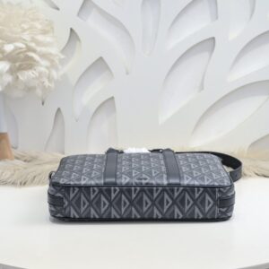 Replica Dior Zipped Briefcase Grey - 1:1 designer replica handbag