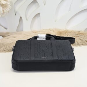 Replica Dior Gravity Briefcase Black - high-quality designer bag clone