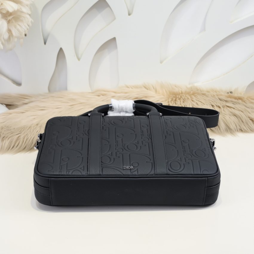 Replica Dior Gravity Briefcase Black - high-quality designer bag clone