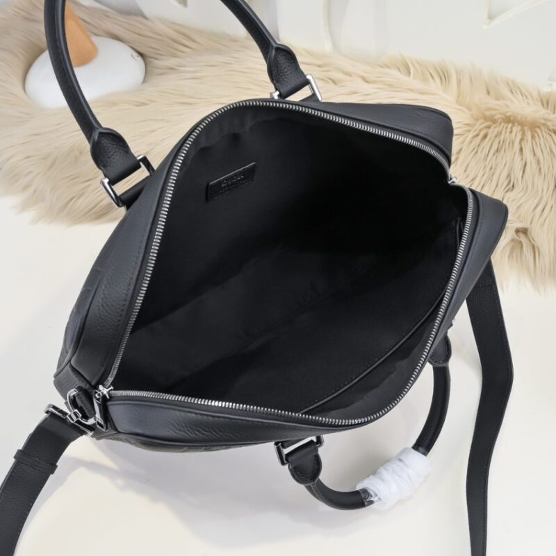 Replica Dior Gravity Briefcase Black - authentic-look luxury purse replica