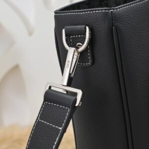 Replica Dior Saddle Shopping Tote Black - best quality luxury bag dupe