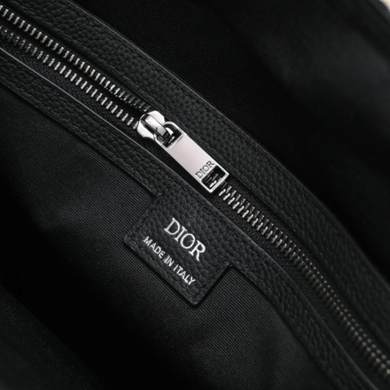 Replica Dior Saddle Shopping Tote Oblique Black - 1:1 designer replica handbag