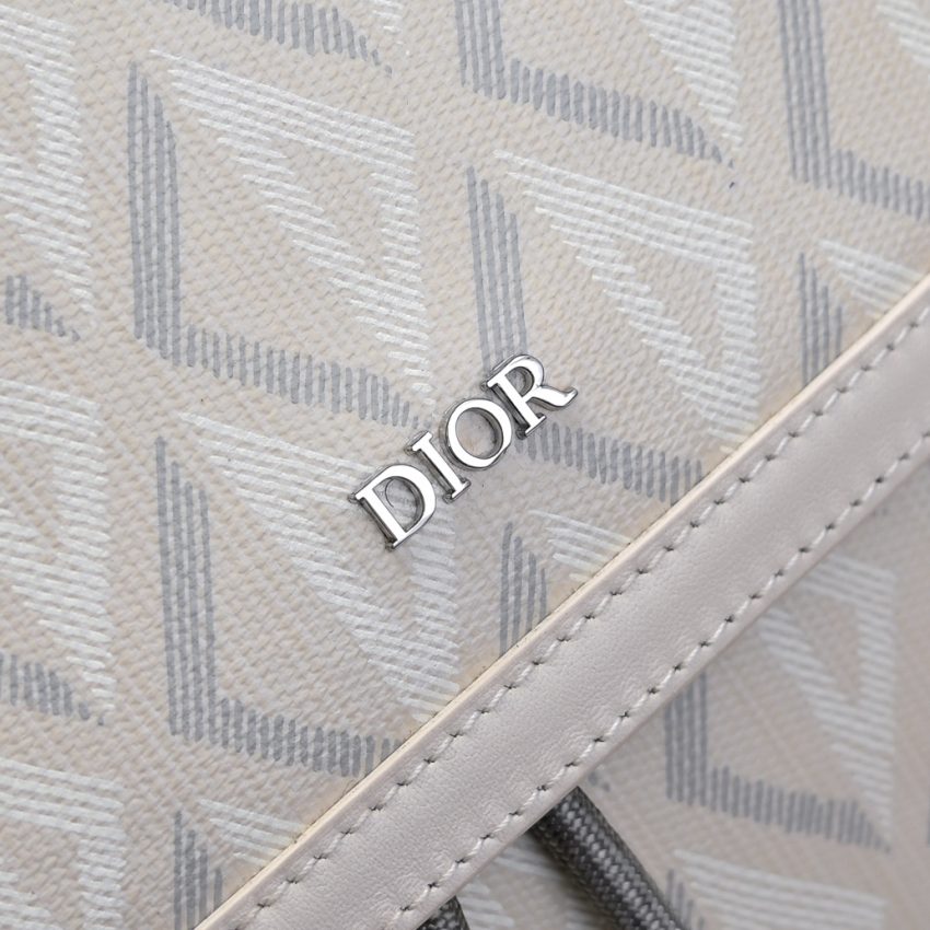 Replica DIOR Hit The Road Backpack White Diamond - high-quality designer bag clone