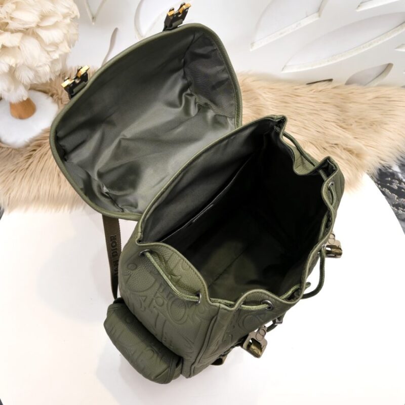 Replica DIOR Hit the Road Backpack with Flap Khaki - ultra-realistic fake designer tote