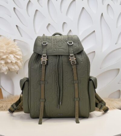 Replica DIOR Hit the Road Backpack with Flap Khaki - top-rated replica designer bag