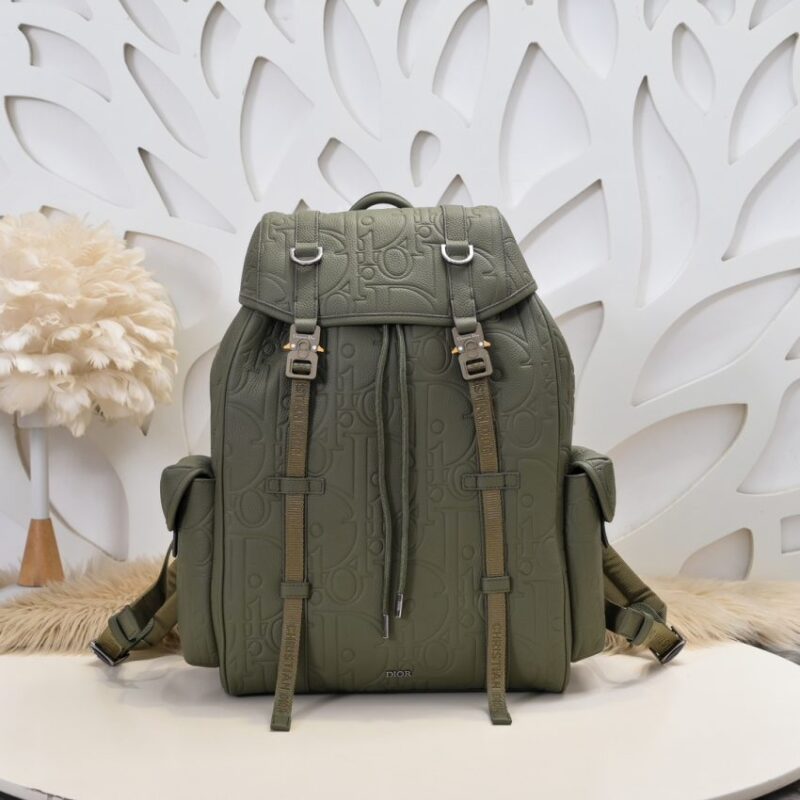 Replica DIOR Hit the Road Backpack with Flap Khaki - top-rated replica designer bag