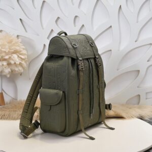 Replica DIOR Hit the Road Backpack with Flap Khaki - authentic-look luxury purse replica