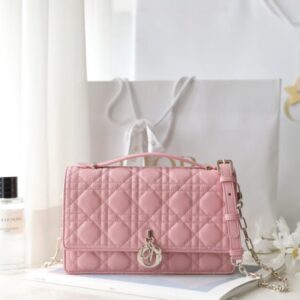 Replica My Dior Top Handle Bag Pink - premium 1:1 fake handbag model