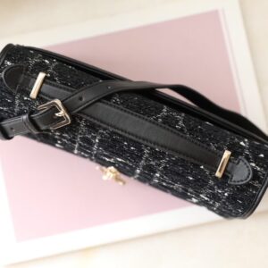 Replica My Dior Top Handle Bag Black Canvas - ultra-realistic fake designer tote