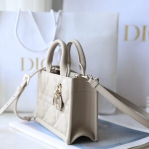 Replica Dior Tote Book Mini Beige - near-authentic luxury replica handbag