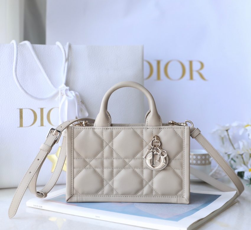 Replica Dior Tote Book Mini Beige - high-quality designer bag clone