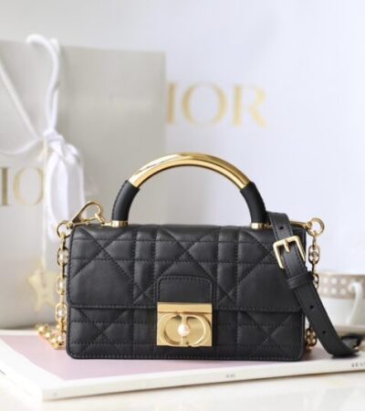 Replica Dior Ange Black - premium-grade designer purse dupe