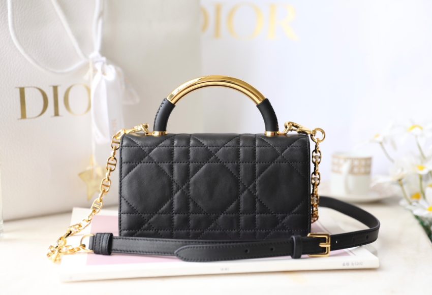 Replica Dior Ange Black - 1:1 designer replica handbag