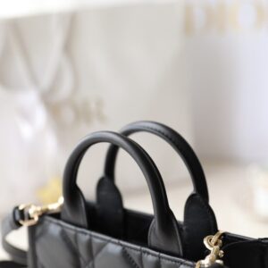 Replica Dior Tote Book Mini Black - top-tier luxury replica shoulder bag