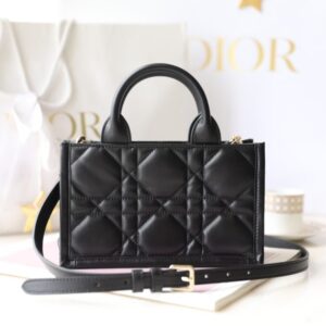 Replica Dior Tote Book Mini Black - high-quality designer bag clone