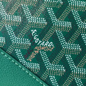 Replica Goyard Cisalpin Document Case Green - premium-grade designer purse dupe
