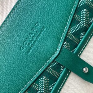 Replica Goyard Cisalpin Document Case Green - top-tier luxury replica shoulder bag