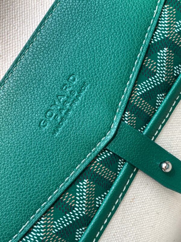 Replica Goyard Cisalpin Document Case Green - top-tier luxury replica shoulder bag
