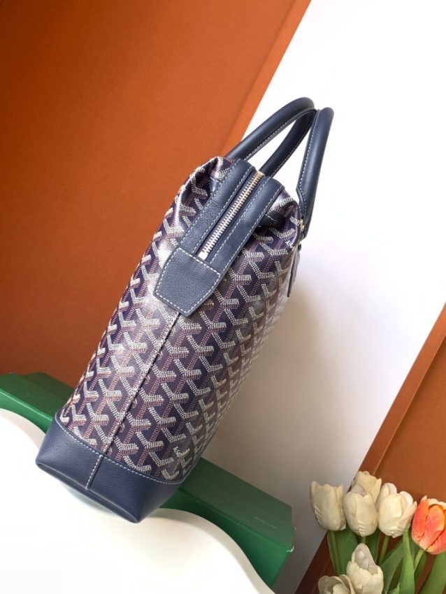 Replica Goyard Cisalpin Document Case Blue - realistic designer-inspired fake bag