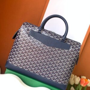 Replica Goyard Cisalpin Document Case Blue - top-rated replica designer bag