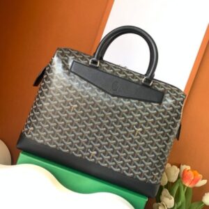 Replica Goyard Cisalpin Document Case Black - high-end fake designer purse