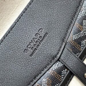 Replica Goyard Cisalpin Document Case Black - premium 1:1 fake handbag model