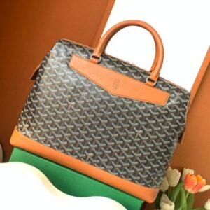 Replica Goyard Cisalpin Document Case Brown - best quality luxury bag dupe