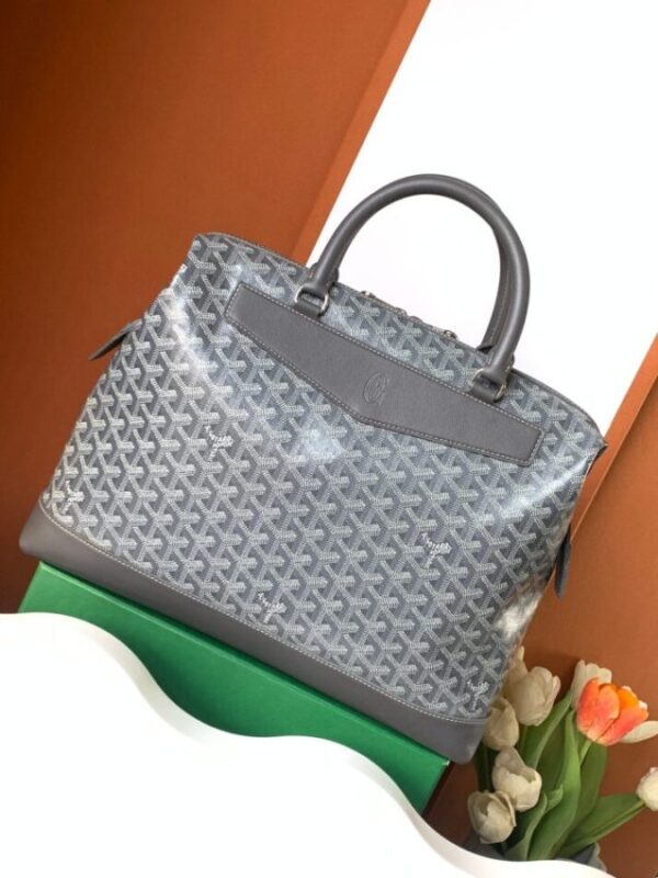 Replica Goyard Cisalpin Document Case Grey - best quality luxury bag dupe