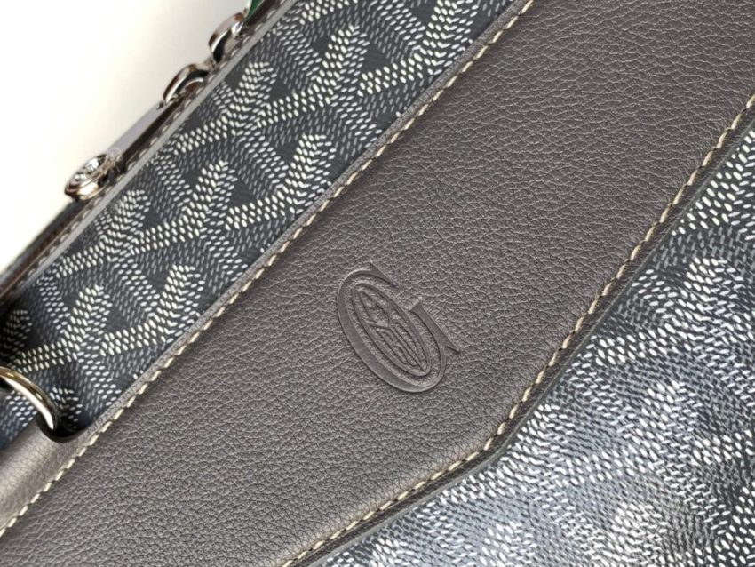 Replica Goyard Cisalpin Document Case Grey - high-quality designer bag clone