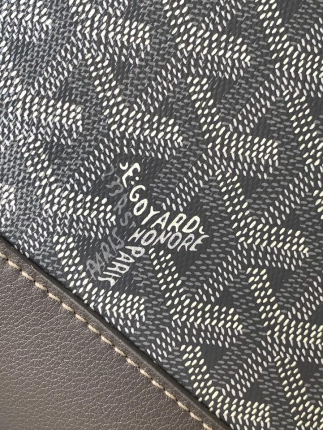 Replica Goyard Cisalpin Document Case Grey - top-rated replica designer bag