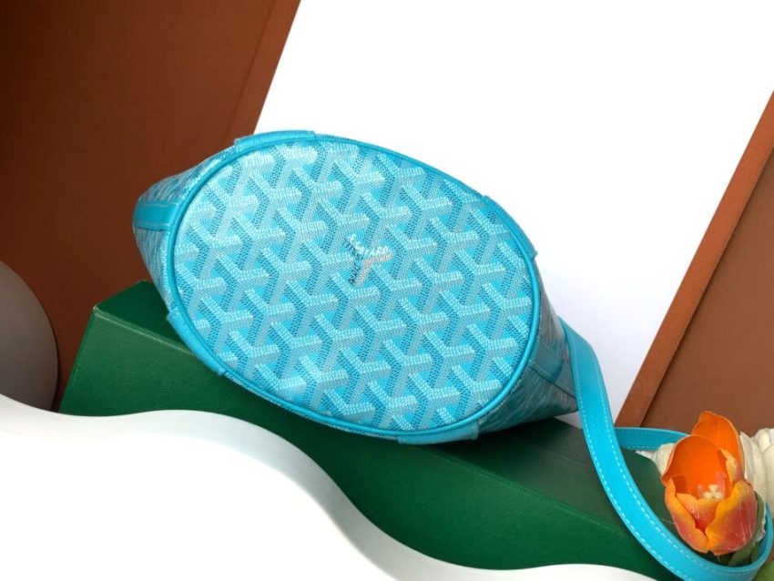 Replica Goyard Belharra Turquoise Blue - top-tier luxury replica shoulder bag