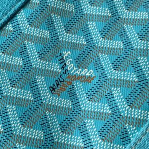 Replica Goyard Belharra Turquoise Blue - authentic-look luxury purse replica
