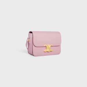 Replica Celine Triomphe Mini Pink - authentic-look luxury purse replica