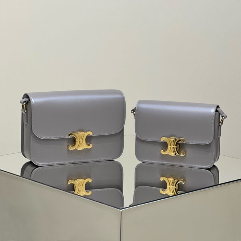 Replica Celine Triomphe Mini Grey - top-rated replica designer bag