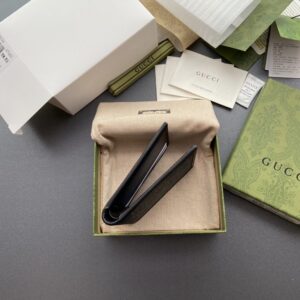 Replica Gucci Interlocking Wallet Black - top-rated replica designer bag