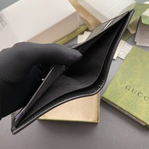 Replica Gucci Interlocking Wallet Black - best quality luxury bag dupe