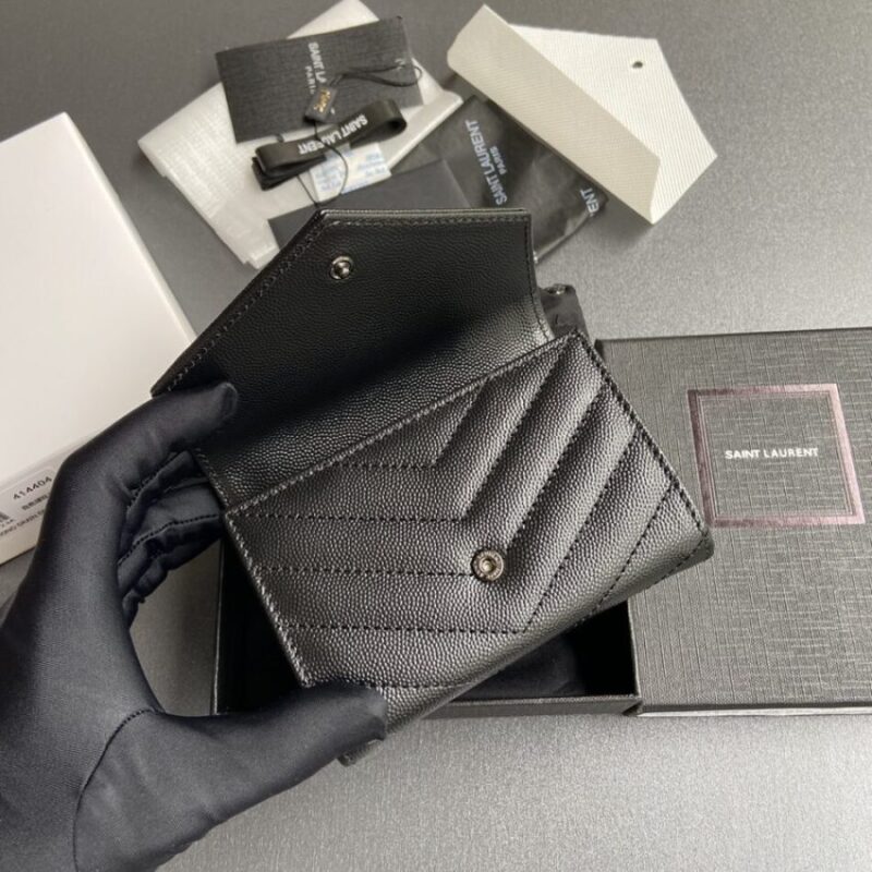 Replica Yves Saint Laurent Two-fold Wallet - elite superclone designer purse