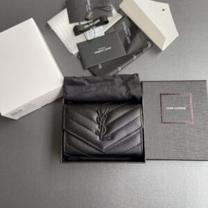 Replica Yves Saint Laurent Two-fold Wallet - best quality luxury bag dupe
