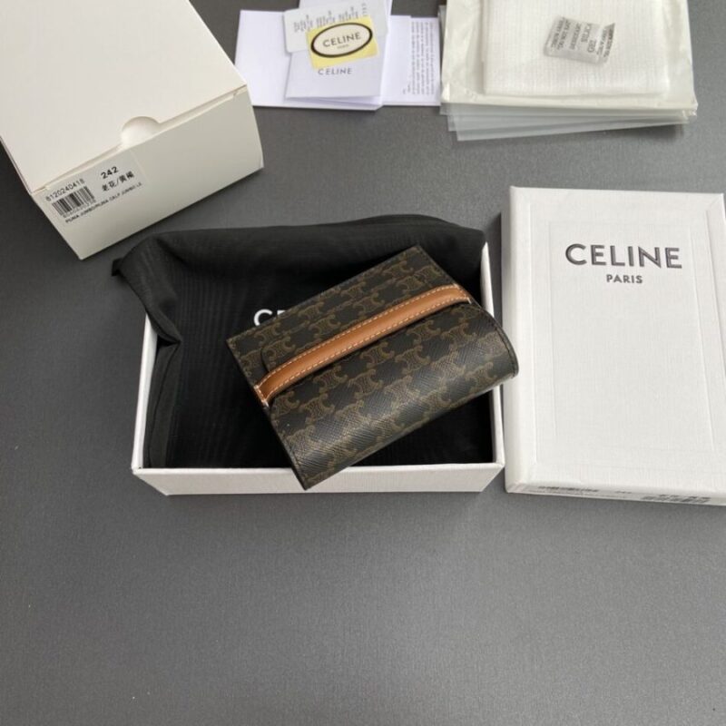 Replica Celine Triumphe Wallet - best quality luxury bag dupe