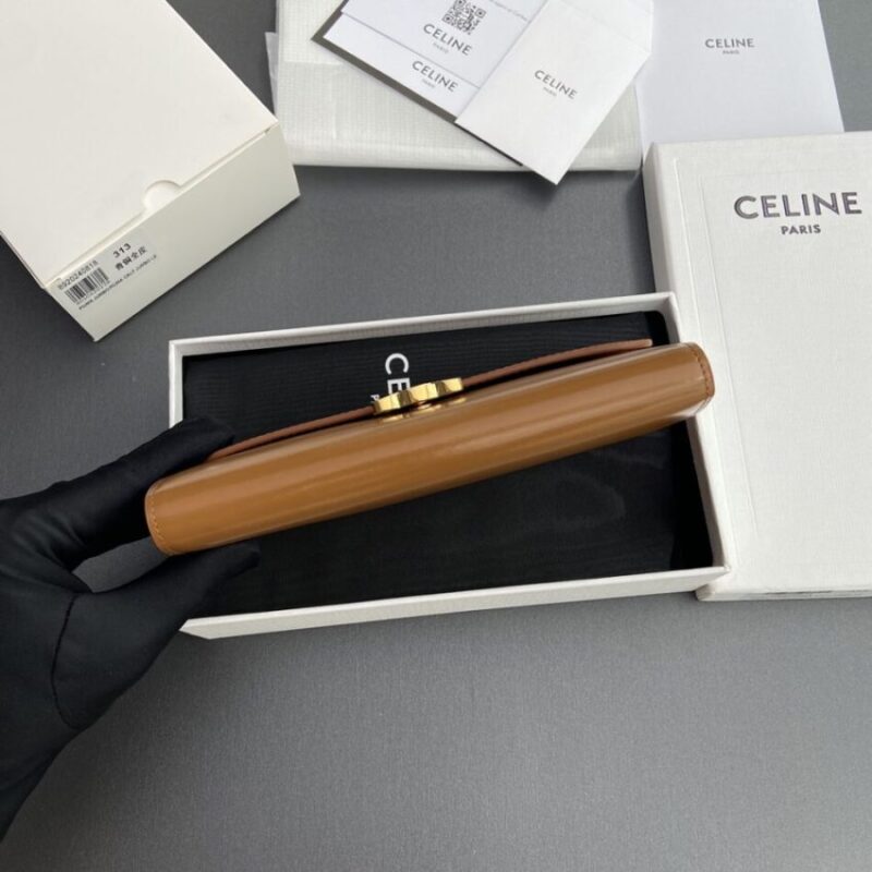 Replica Celine Triumphe Long Wallet Brown - elite superclone designer purse