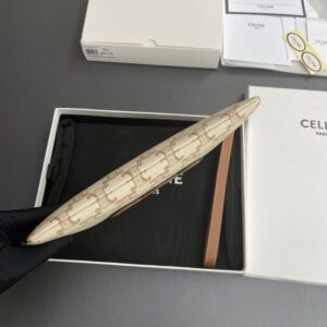 Replica Celine Triumphe Clutch White - premium-grade designer purse dupe