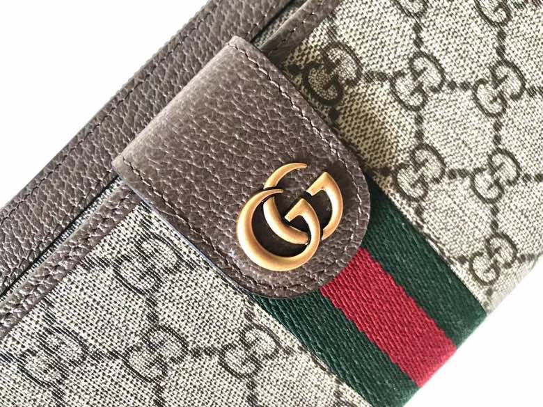 Replica Gucci Ophidia GG Wallet Beige - high-quality designer bag clone