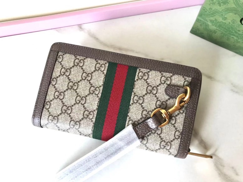 Replica Gucci Ophidia GG Wallet Beige - high-quality designer bag clone