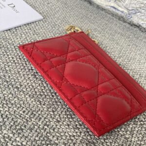 Replica Dior Freesia Card Holder - best quality luxury bag dupe