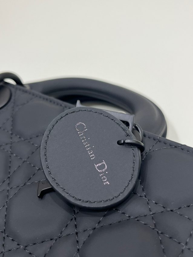 Replica Dior Lady D-Joy Large Bag Black Matte - authentic-look luxury purse replica