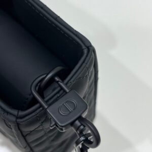 Replica Dior Lady D-Joy Large Bag Black Matte - near-authentic luxury replica handbag