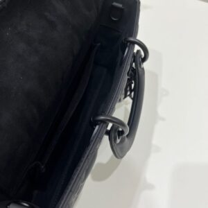 Replica Dior Lady D-Joy Large Bag Black Matte - premium-grade designer purse dupe